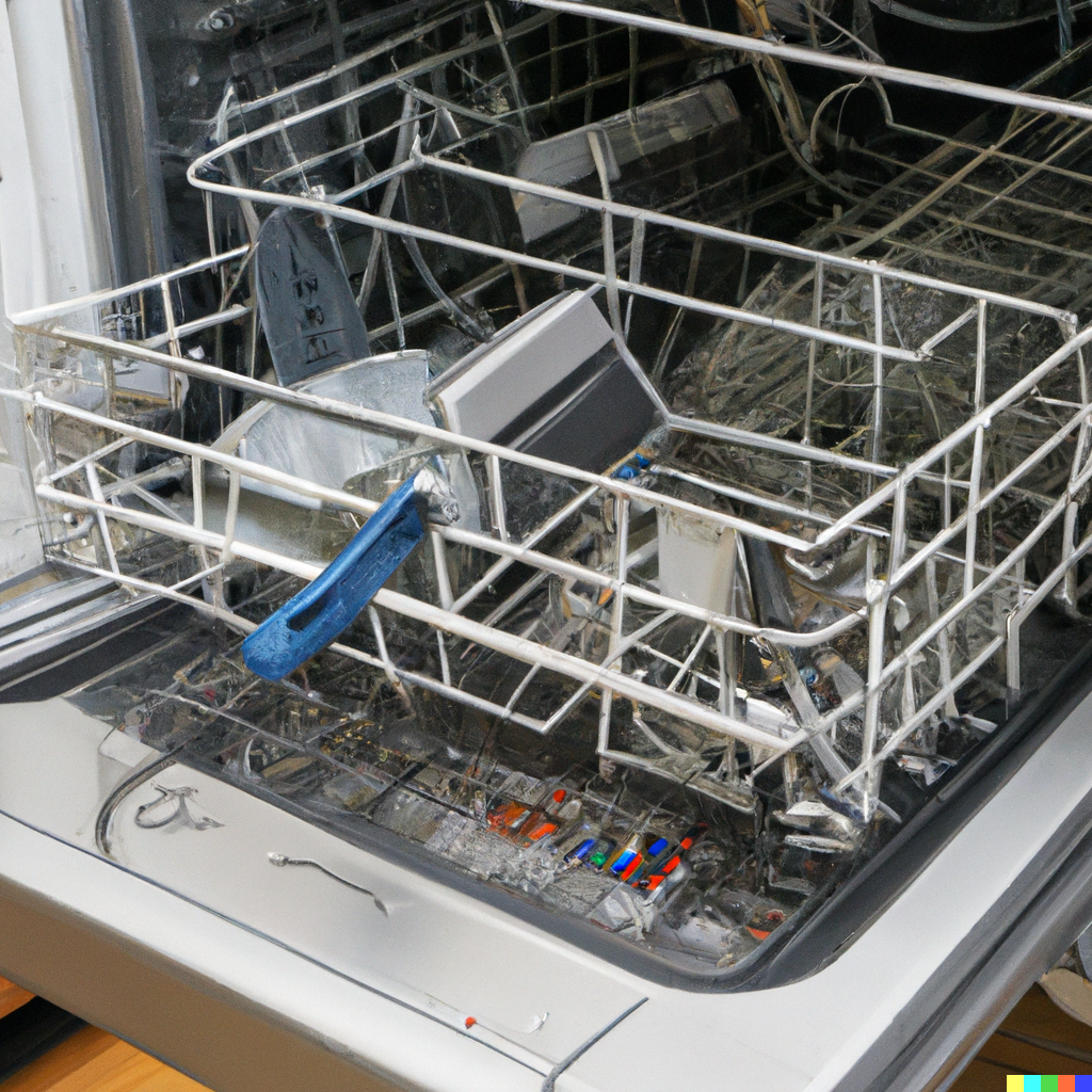 fix portable dishwasher