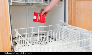 How to get rid of white residue from dishwasher