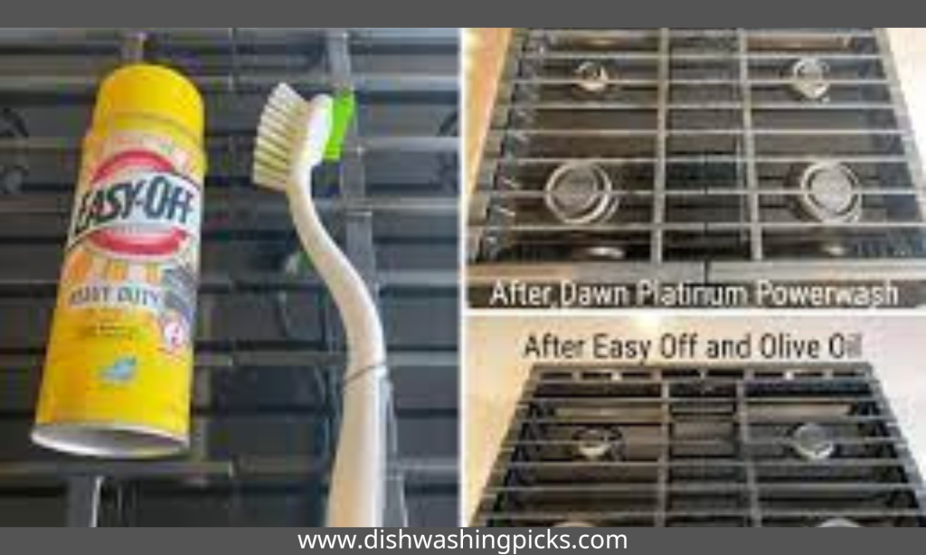 Effortless Gas Stove Grate Cleaning in Dishwasher 