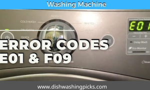 Fix E1 F9 Error Code on Dishwasher 