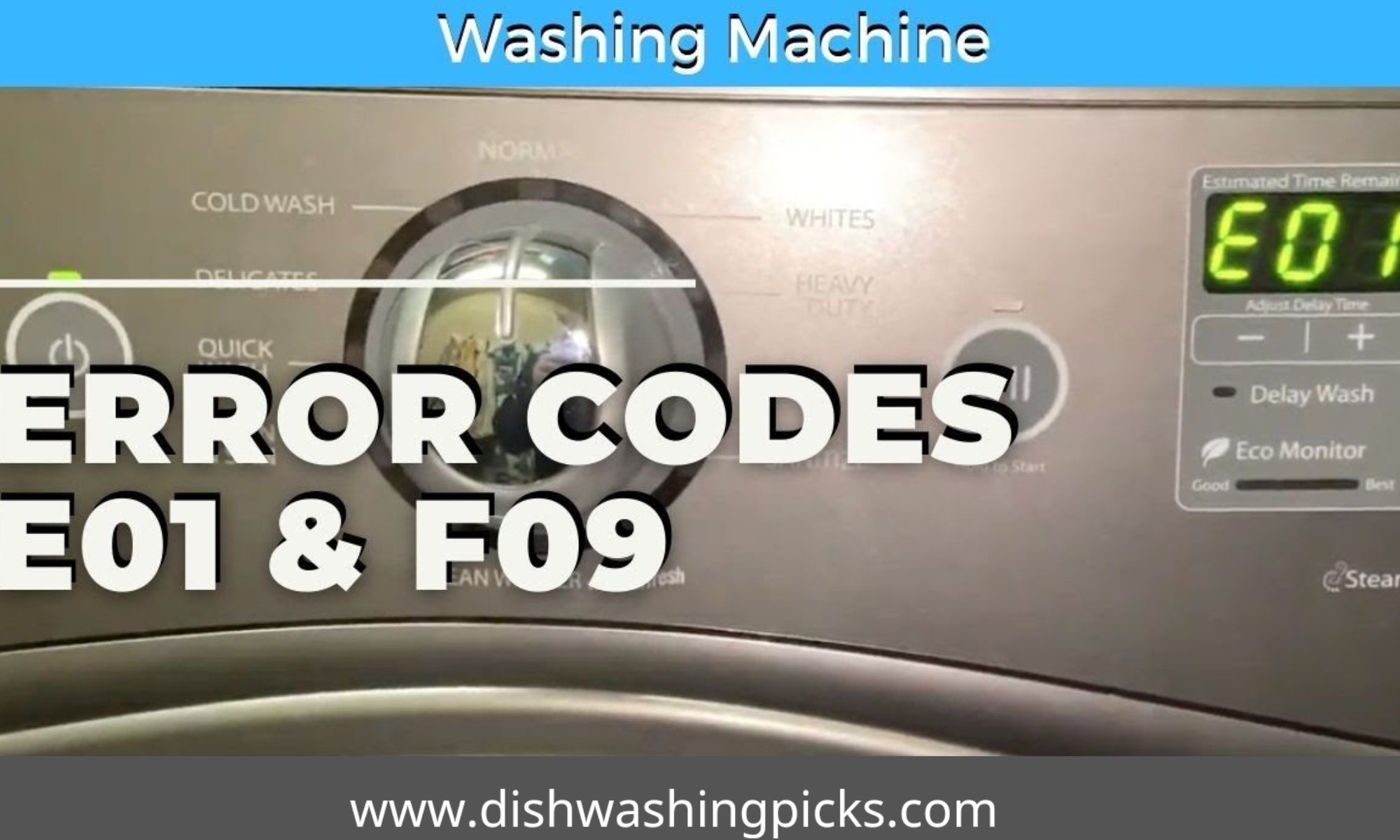 Fix E1 F9 Error Code on Dishwasher with Easy Steps for Seamless Performance