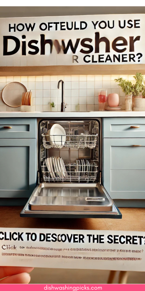 How Often Should You Use Dishwasher Cleaner?