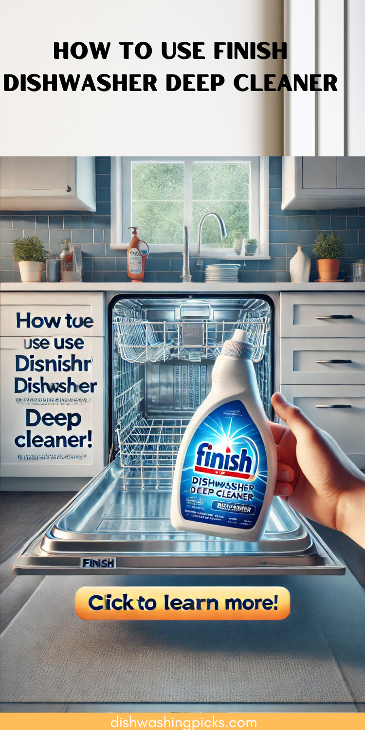 How to use finish in wash dishwasher cleaner DishwashingPicks