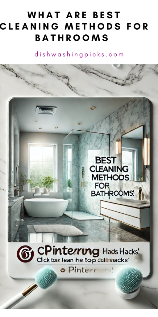 what are best cleaning methods for bathrooms