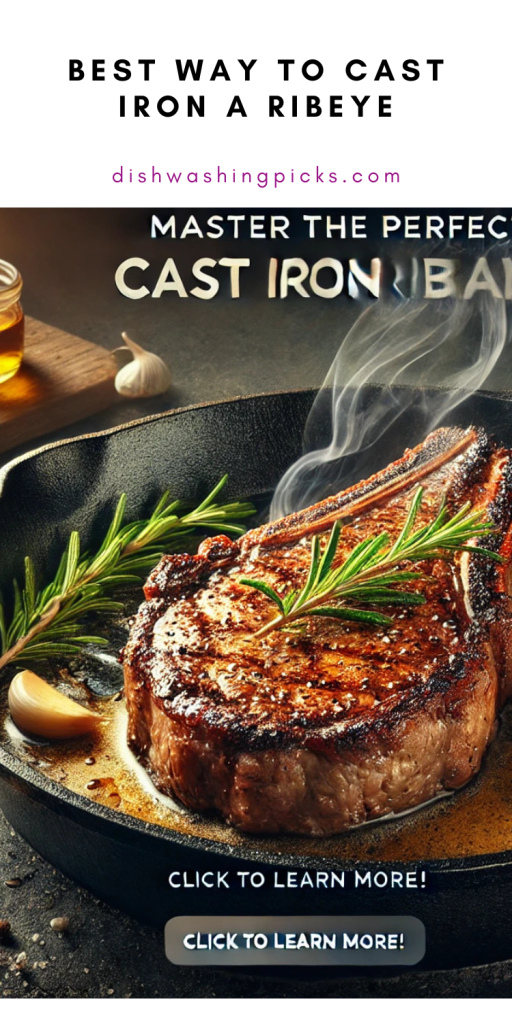 what is best way to cast iron a ribeye