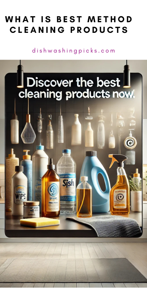  what is best method cleaning products