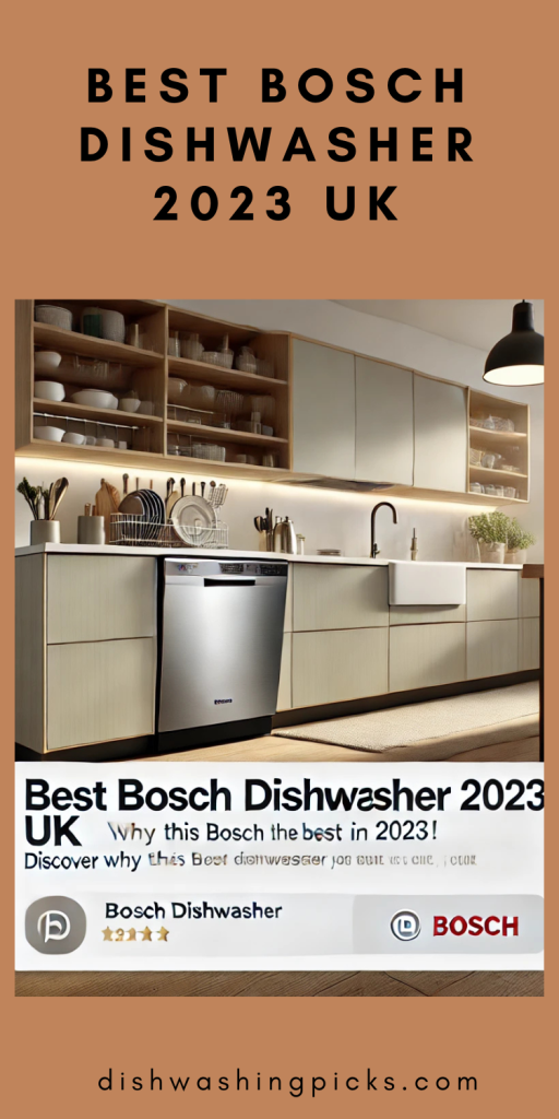 best bosch dishwasher 2023 uk