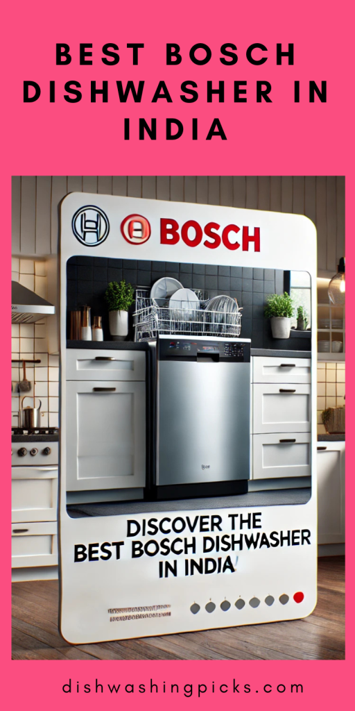 best bosch dishwasher in india