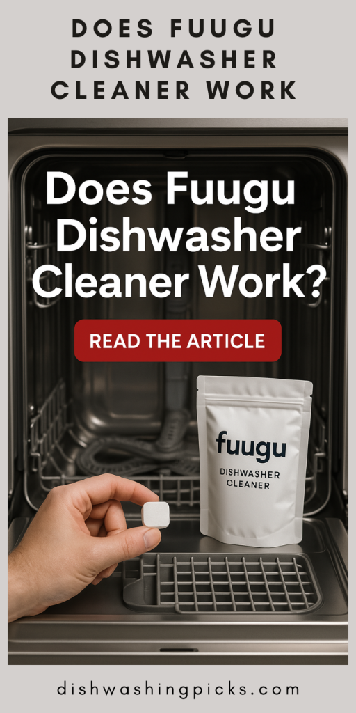 does fuugu dishwasher cleaner work