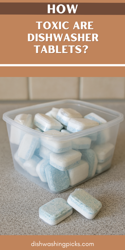 How Toxic Are Dishwasher Tablets
