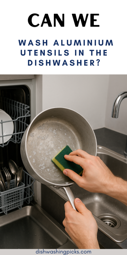 Can We Wash Aluminium Utensils in the Dishwasher