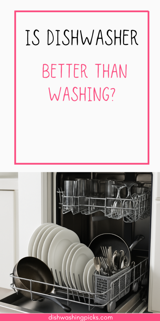 Is Dishwasher Better Than Washing