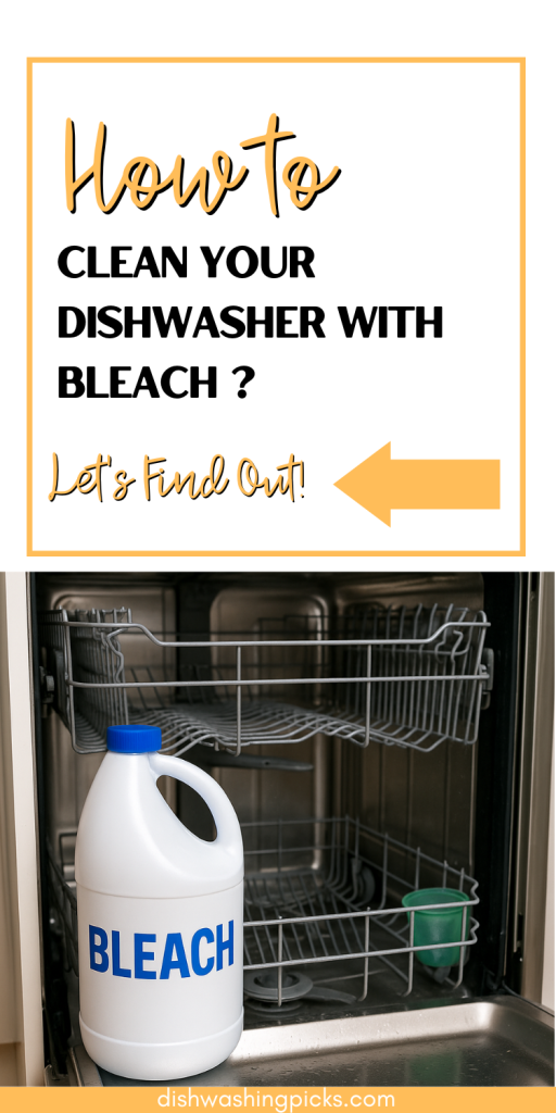 How to Clean Your Dishwasher with Bleach