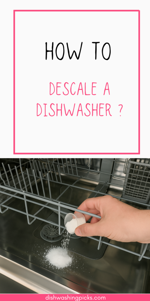 How to Descale a Dishwasher