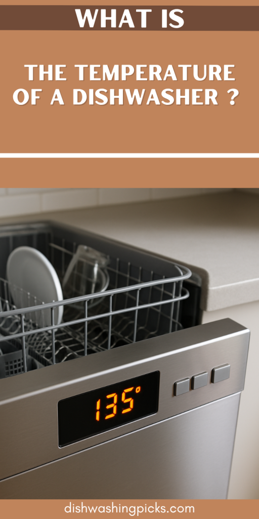 What Is the Temperature of a Dishwasher