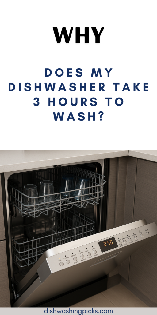 Why Does My Dishwasher Take 3 Hours to Wash