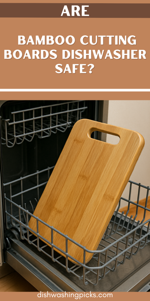 Are Bamboo Cutting Boards Dishwasher Safe