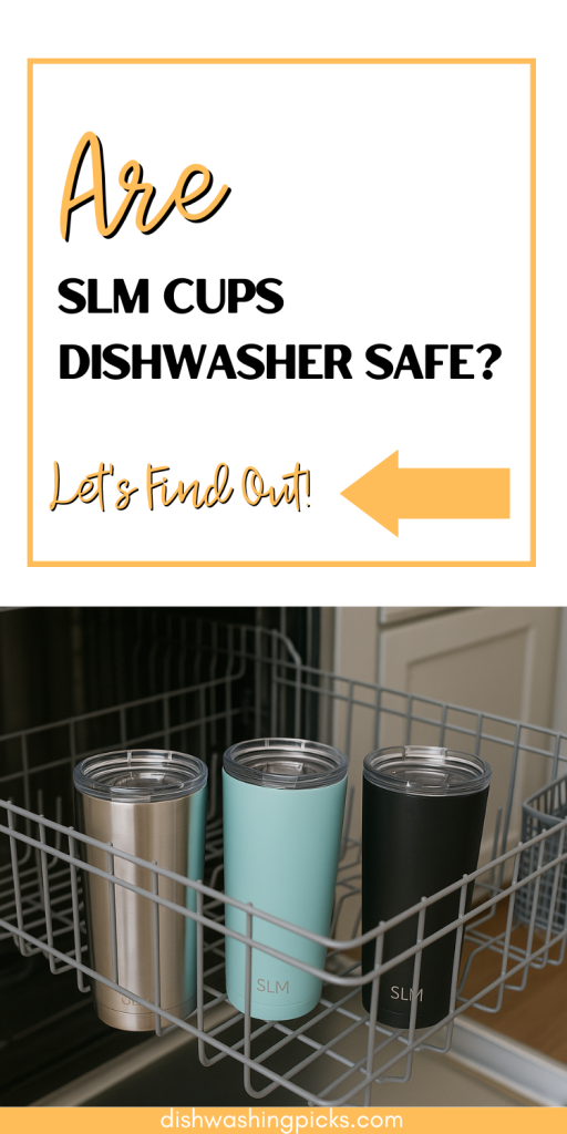 Are SLM Cups Dishwasher Safe