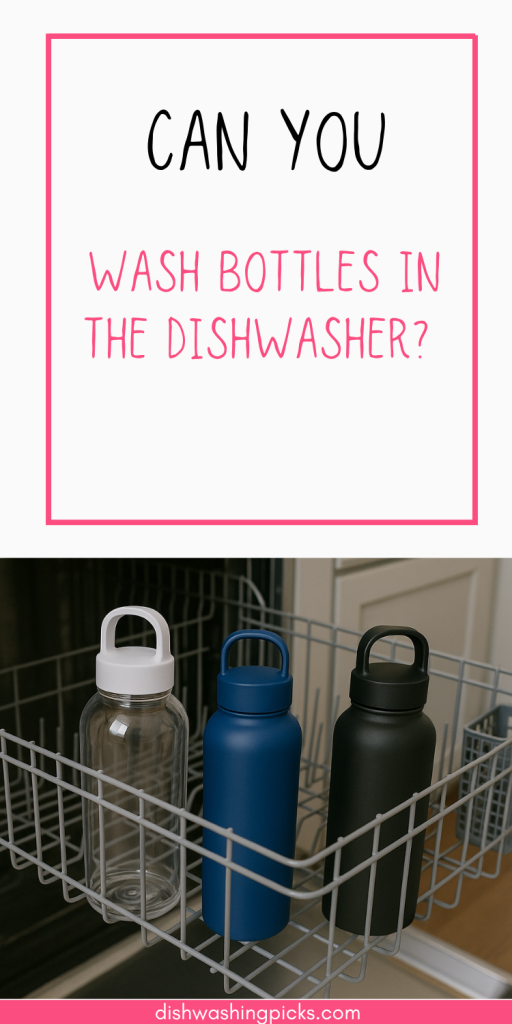 Can You Wash Bottles in the Dishwasher