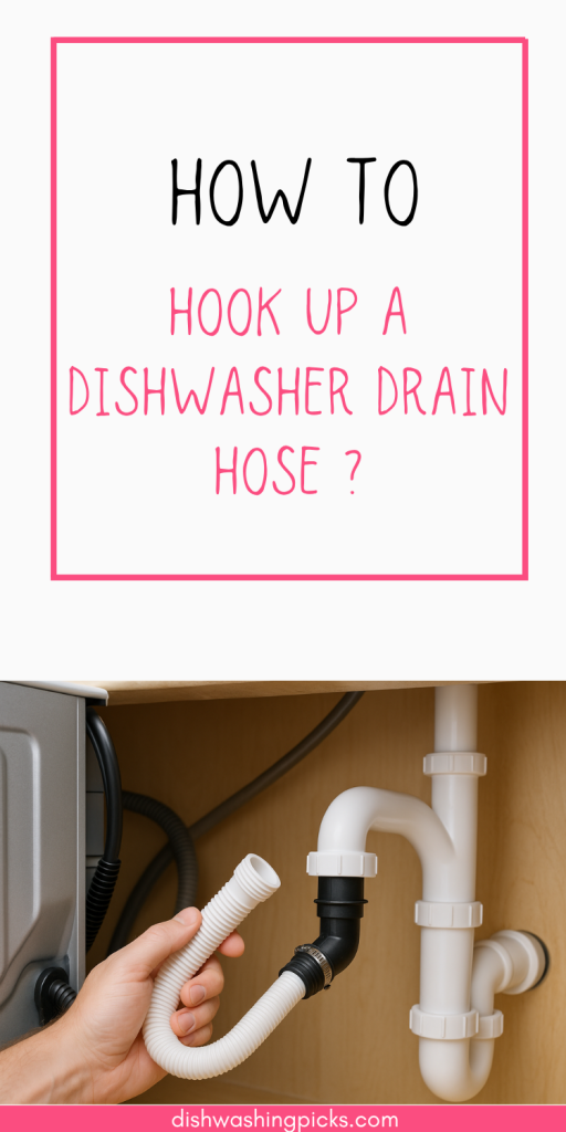 How to Hook Up a Dishwasher Drain Hose