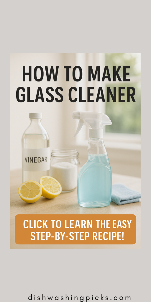 how to make glass cleaner
