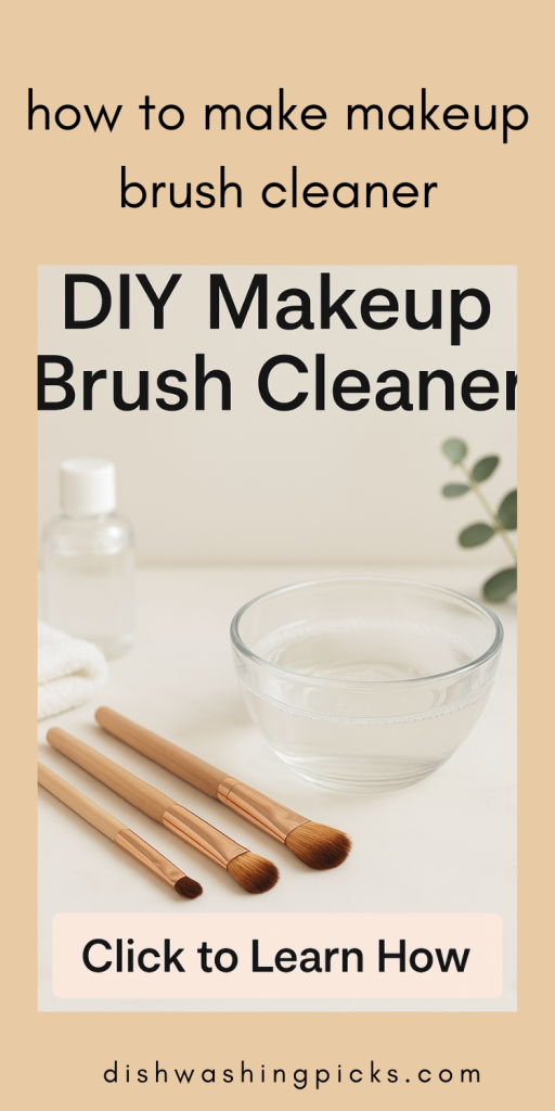 how to make makeup brush cleaner (1)