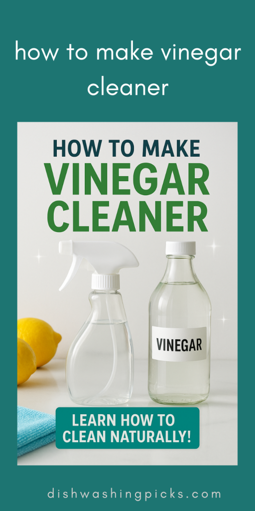 how to make vinegar cleaner