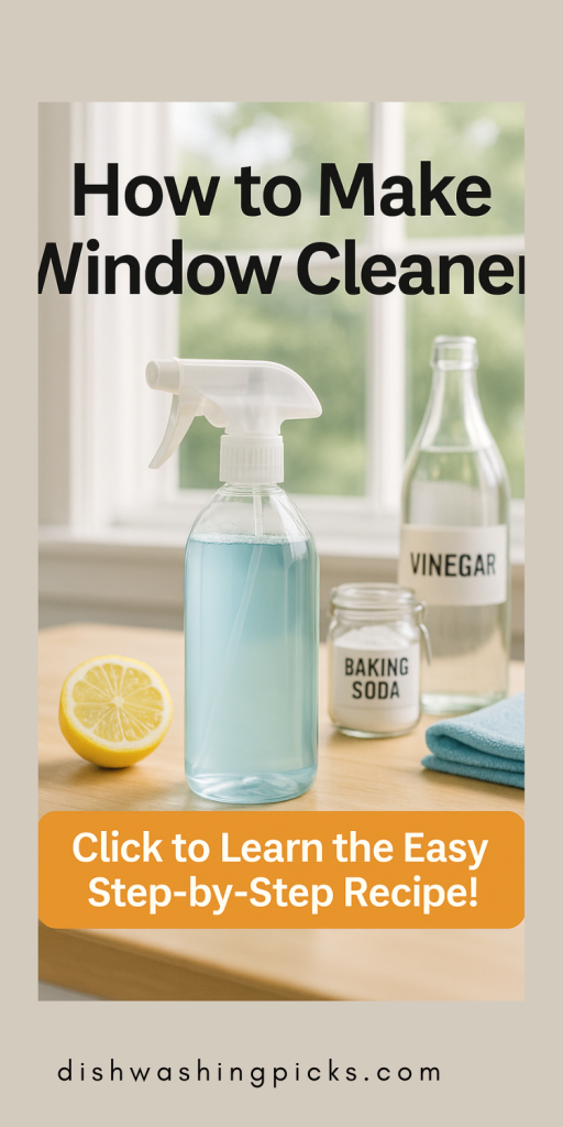how to make window cleaner