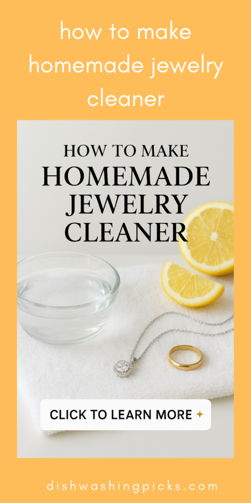 how to make homemade jewelry cleaner