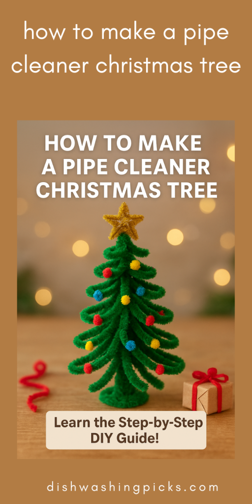 How to Make a Pipe Cleaner Christmas Tree