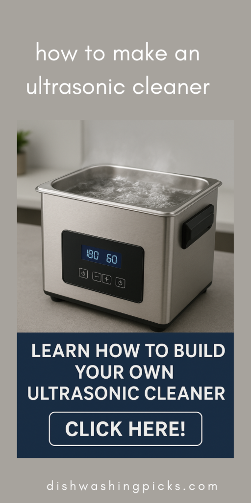 how to make an ultrasonic cleaner