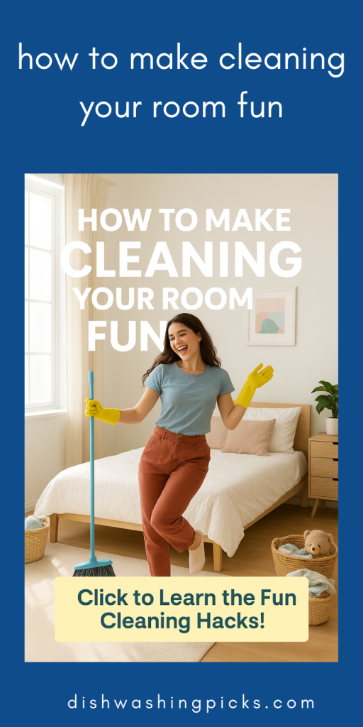 how to make cleaning your room fun