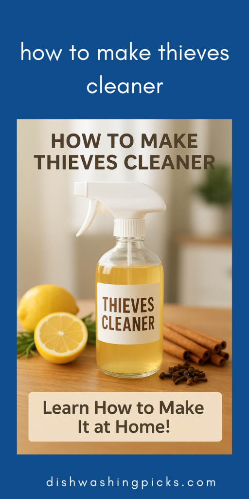how to make thieves cleaner