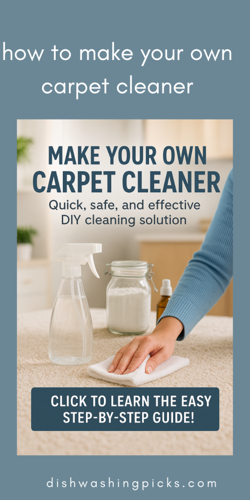 how to make your own carpet cleaner