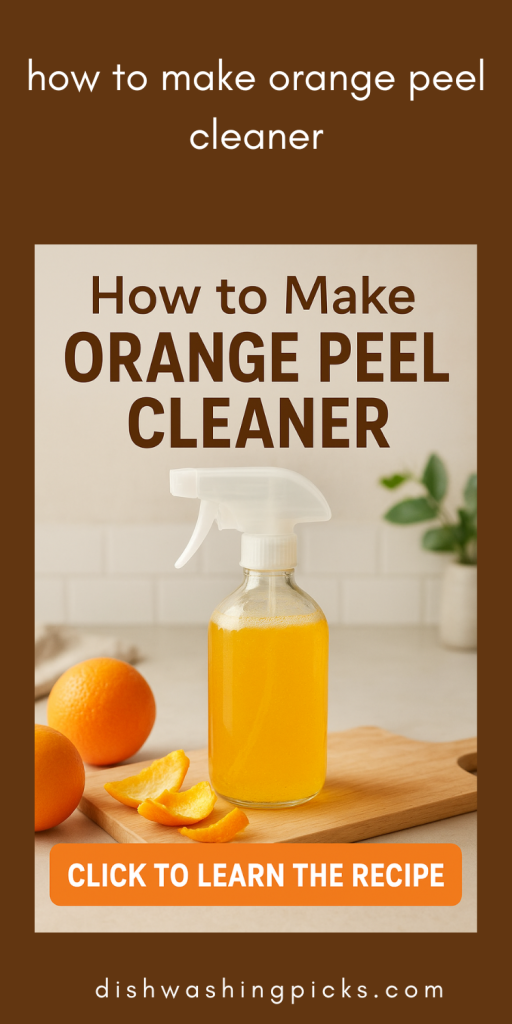how to make orange peel cleaner